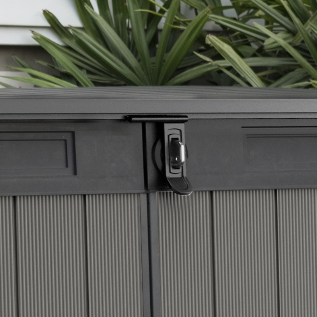 Keter Premier Jumbo Horizontal Resin Outdoor Storage Shed