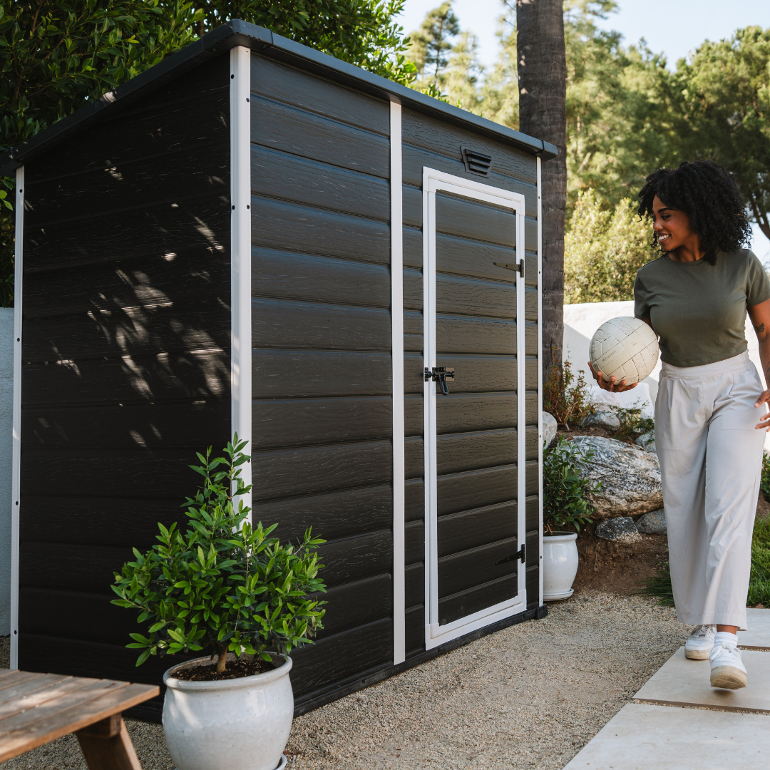 Keter Manor Pent Essential 6x4 Outdoor Storage Shed