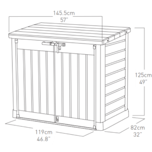 Keter Store It Out Max Durable Resin Outdoor Storage Shed